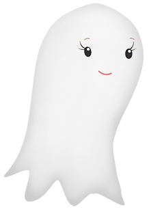 cute ghost clipart