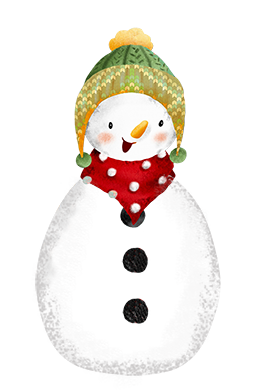 cute simplw snowman