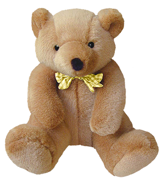 cute teddy bear with bow