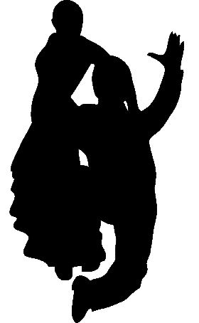 dancer silhouette pasodoble