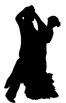 dancing silhouette tango