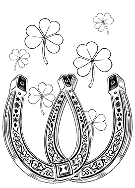 horse-shoe-shamrocks-for-coloring