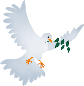 dove of peace clipart