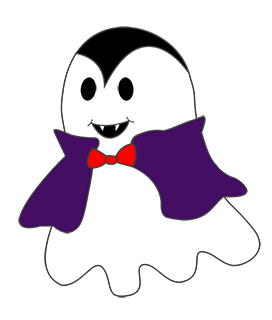 dracula ghost clipart