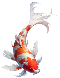 dragon koi fish clip art