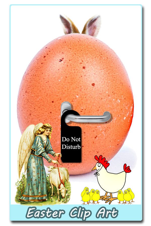 Easter clipart theme