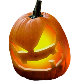 evil Jack-o-lantern clipart