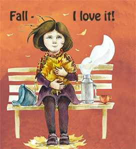 fall I love it clipart