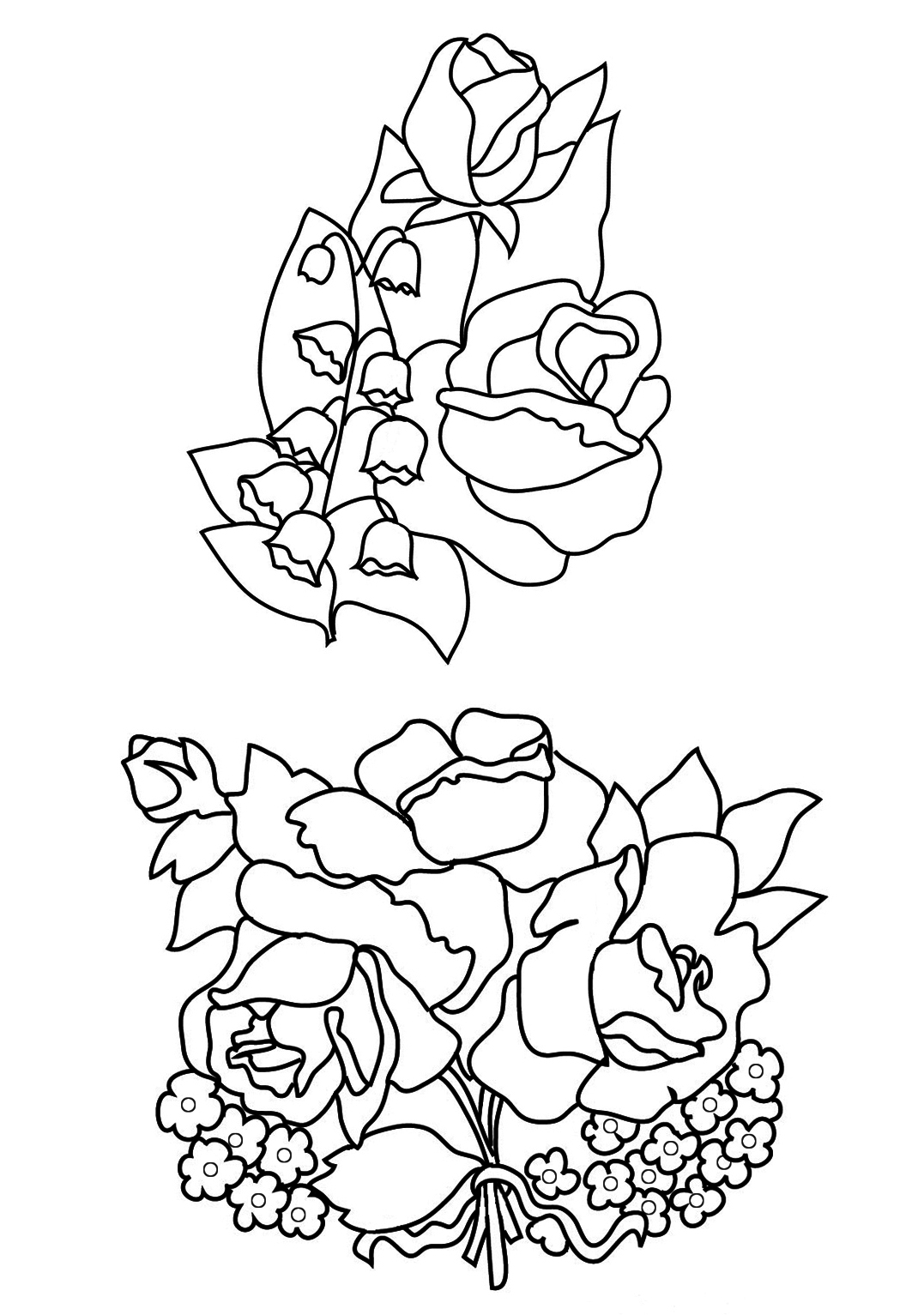 Flower Coloring Pages