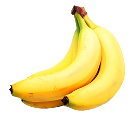 four bananas cut-out