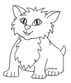 free coloring pages cute kitten