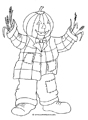 halloween coloring pages pumpkin man