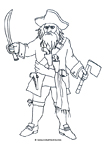 free coloring pages pirate
