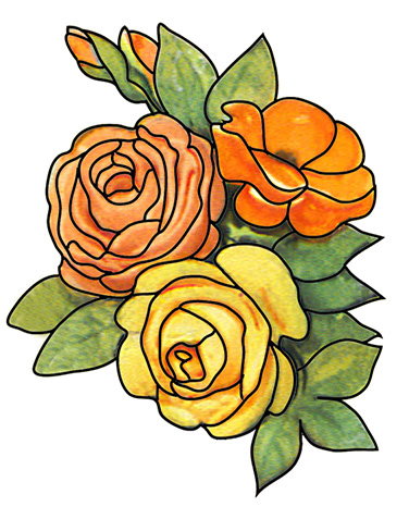 provoked clipart flower