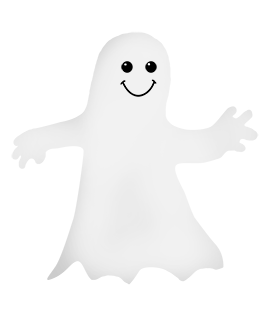 friendly ghost clipart
