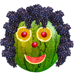 funny fruit head 2