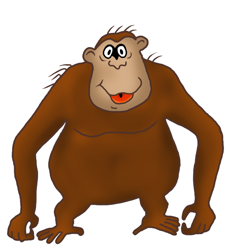 Download Monkey, Cartoon Monkey, Digital Art. Royalty-Free Stock  Illustration Image - Pixabay