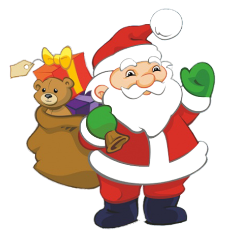 Funny And Free Santa Claus Clipart