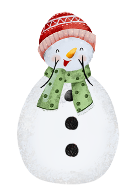 Funny-snowman-simple