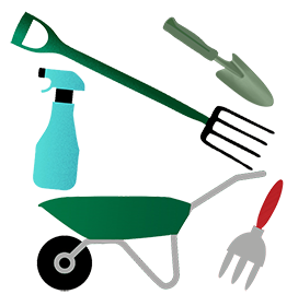 garden tools png