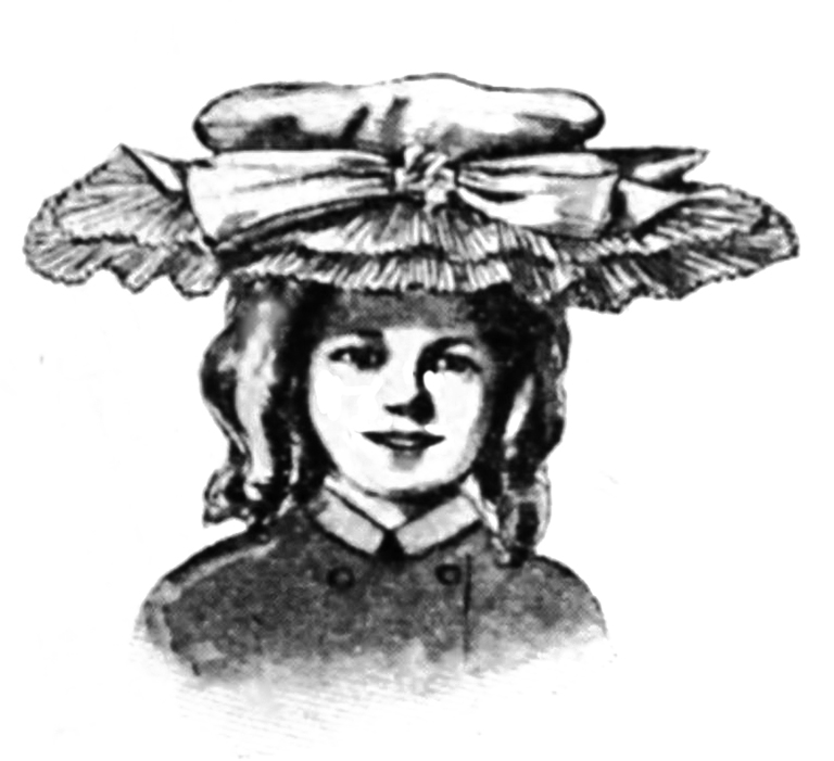 Victorian girl's hat