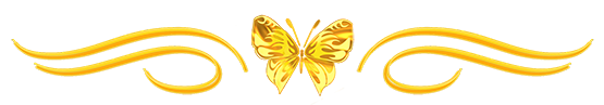 golden border butterfly swirl