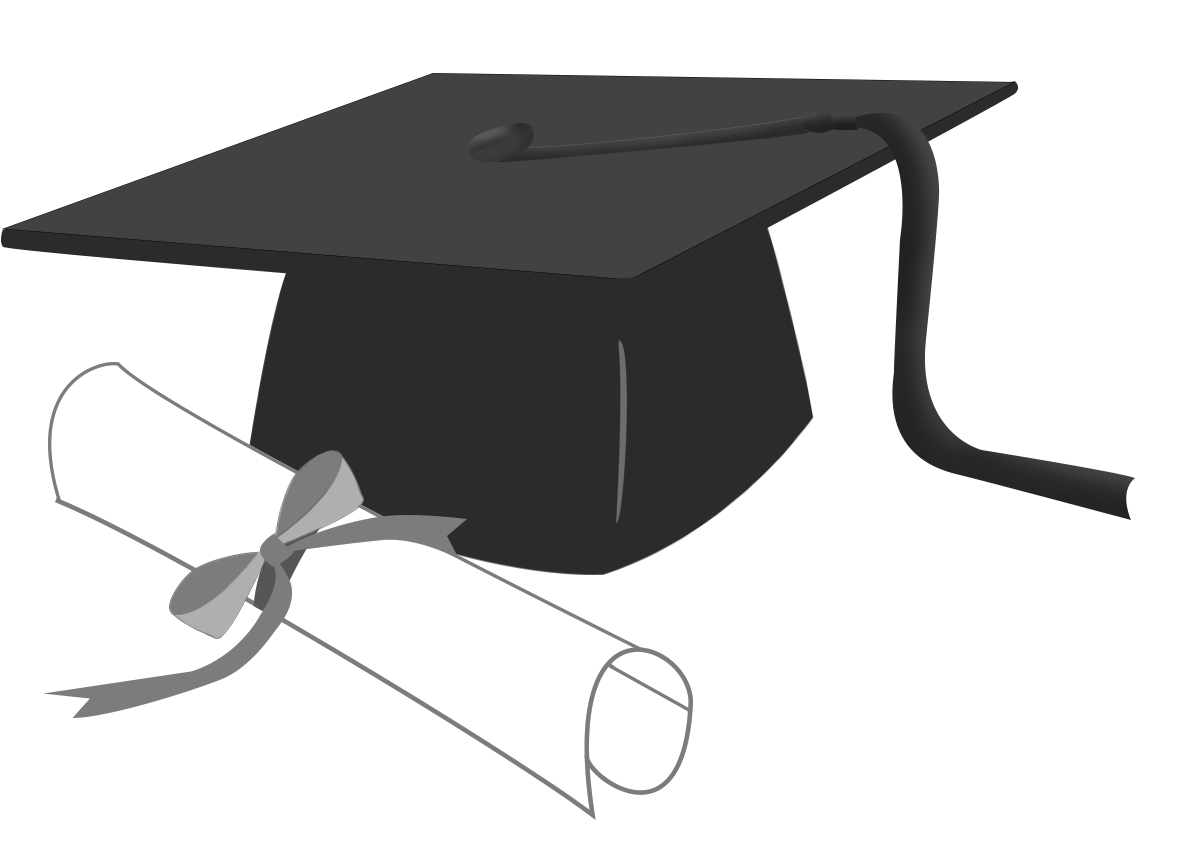 Graduates Clip Art Black And White Clipart