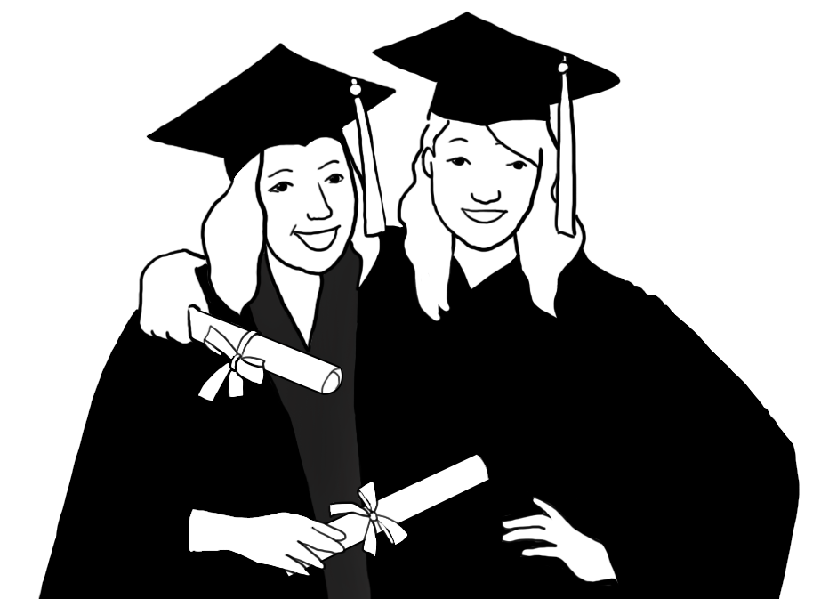 graduation-clipart-friends-graduating