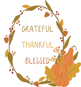 Grateful Thanksgiving greeting