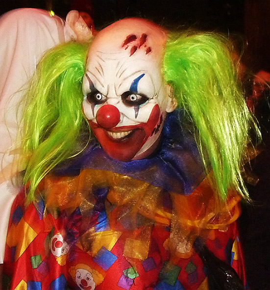 Scary Halloween Clown