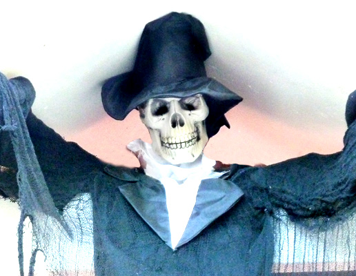 skeleton for Halloween