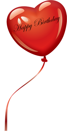 clipart happy birthday balloon