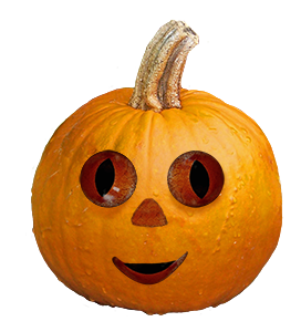 Happy pumpkin face