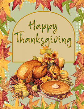 happy Thankstgiving clipart