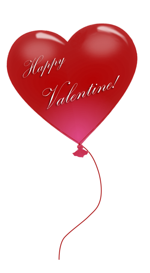 Happy Valentine balloon