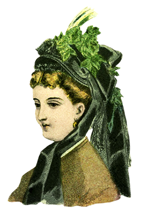 womens hat fashion 1872