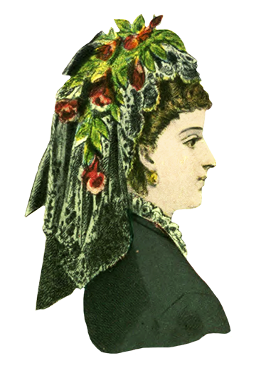 hat fashion for women 1872