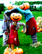 halloween holiday clipart dancing pumpkine men