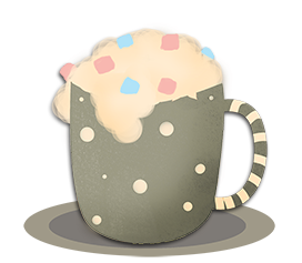clipart hot cocoa in cup 
