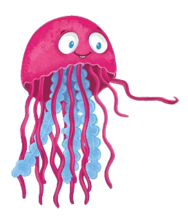 cartoon jellyfish