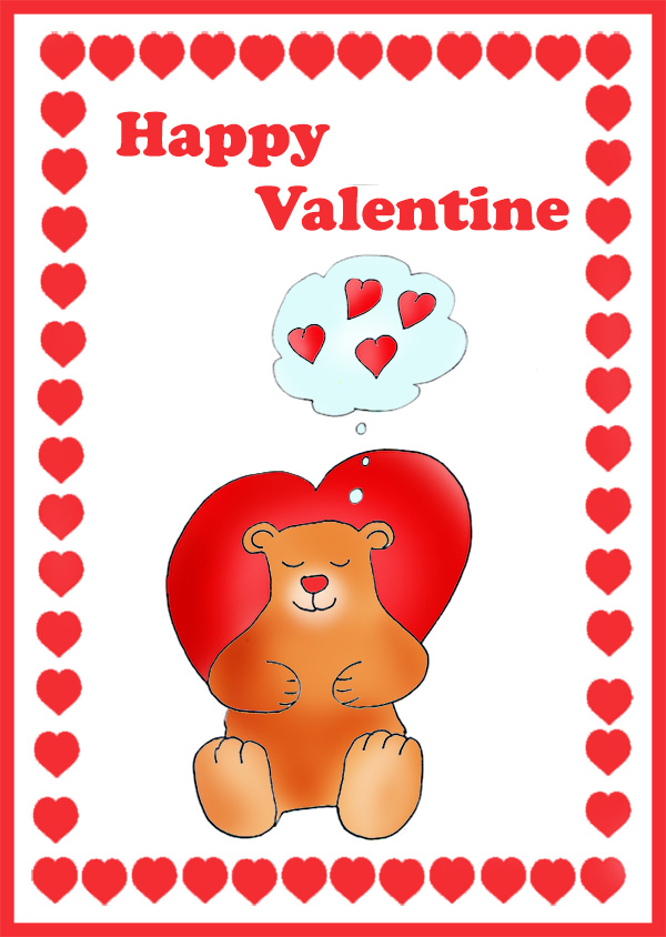 clipart for greeting cards valentine