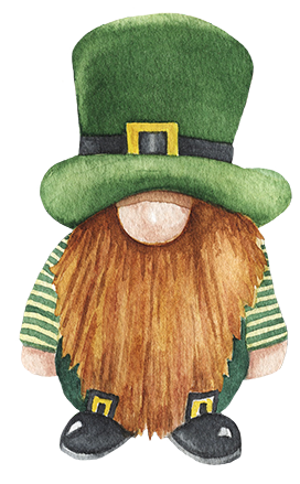 St. Patrick's day gnome