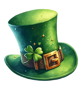 leprechaun hat clipart