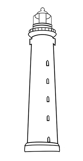 lighthouse sketch