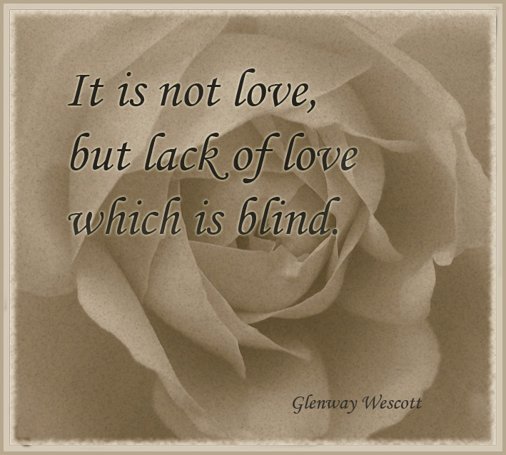 picture quote about lack of love