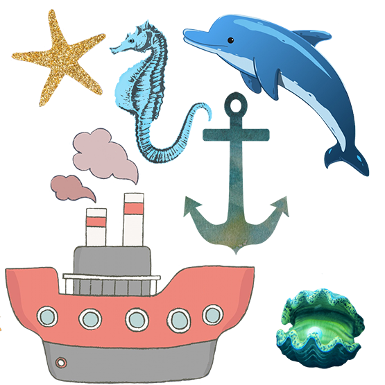 marine clipart collection