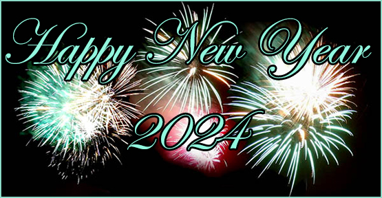 New Year 2023 firework clipart