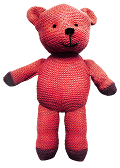 red Teddy bear