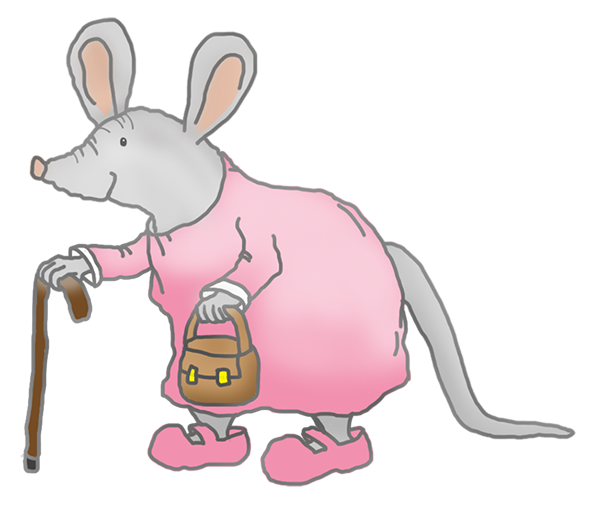 old sweet granny mouse