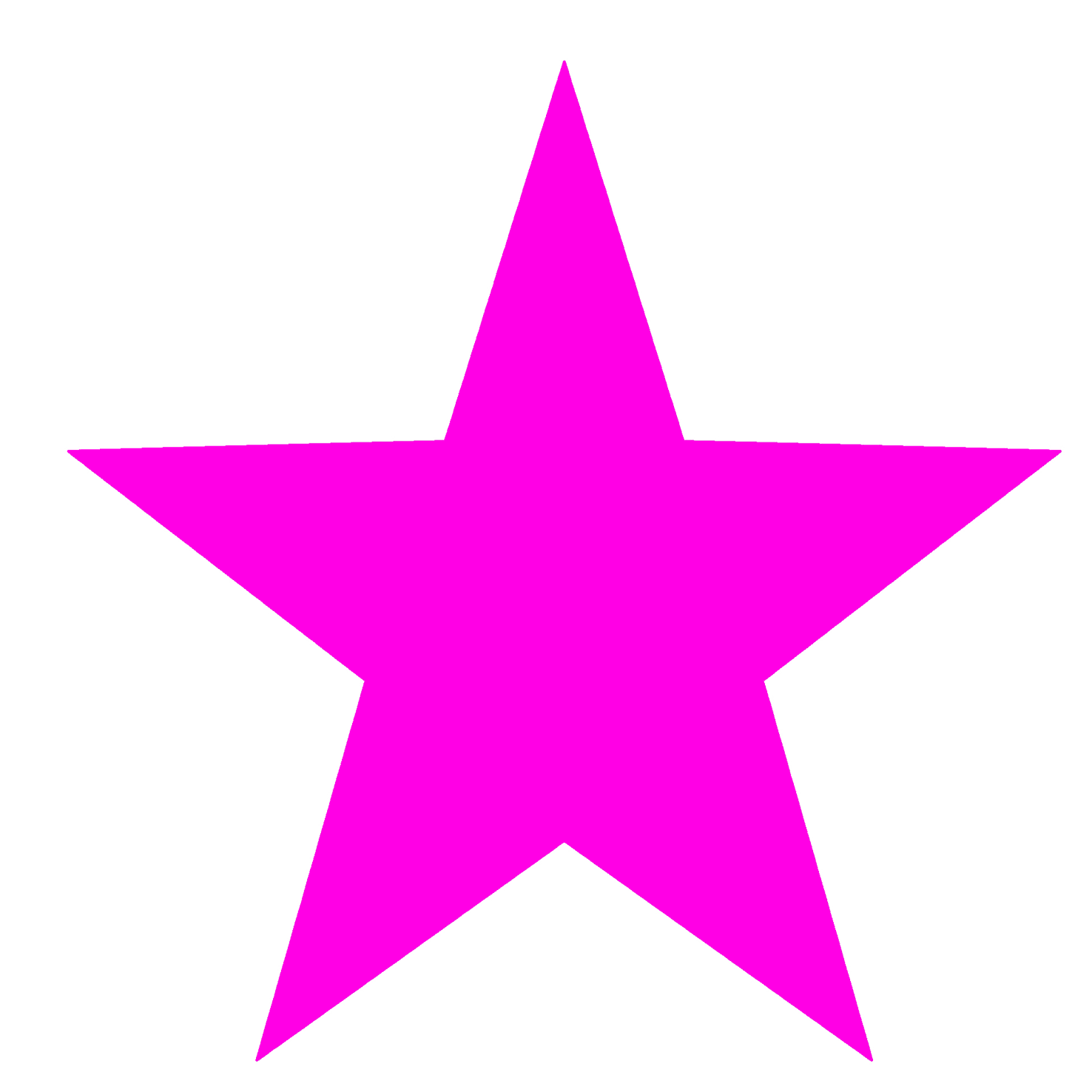 pink star graphic